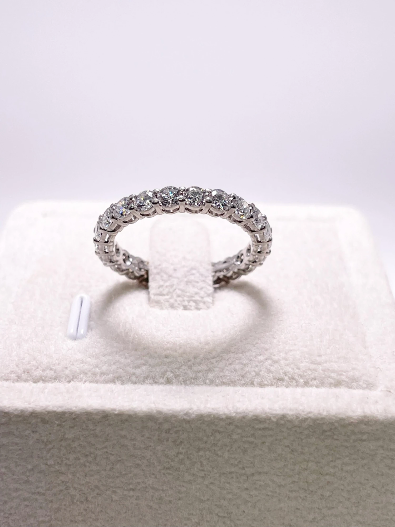 Unknown Tiffany & Co. Embrace Eternity Diamond Ring Platinum 4 Unknown Tiffany & Co. Embrace Eternity Diamond Ring Platinum – Image 2