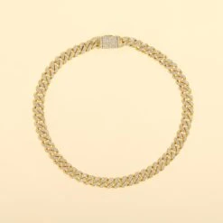 Certified 10k Gold 0.8 Carat Natural Diamond Cuban Link Chain Yellow Bracelet 12 Certified 10k Gold 0.8 Carat Natural Diamond Cuban Link Chain Yellow Bracelet -Mode Bijouterie Magasin 05 master 2