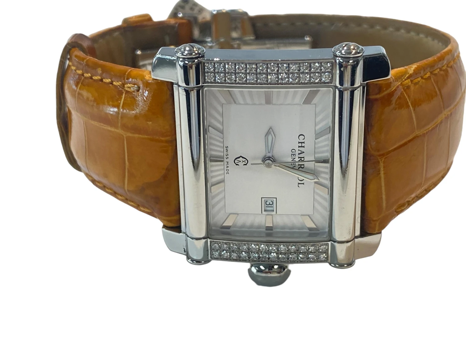 Philippe Charriol, Diamond .50 Carat Watch Swiss Movement CCHL 9 Philippe Charriol, Diamond .50 Carat Watch Swiss Movement CCHL – Image 7