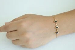 1.48 Carat Black Onex & Diamond Chain Tennis Bracelet In 18k Gold 7 1.48 Carat Black Onex & Diamond Chain Tennis Bracelet In 18k Gold -Mode Bijouterie Magasin 0Y9A7859 master