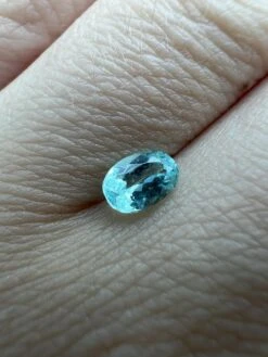 GIA Certified 0.46 Carat Natural Paraiba Tourmaline Loose Stone Oval Shape 15 GIA Certified 0.46 Carat Natural Paraiba Tourmaline Loose Stone Oval Shape -Mode Bijouterie Magasin 0 46 Paraiba tourmaline SKU 3068 3 copy master