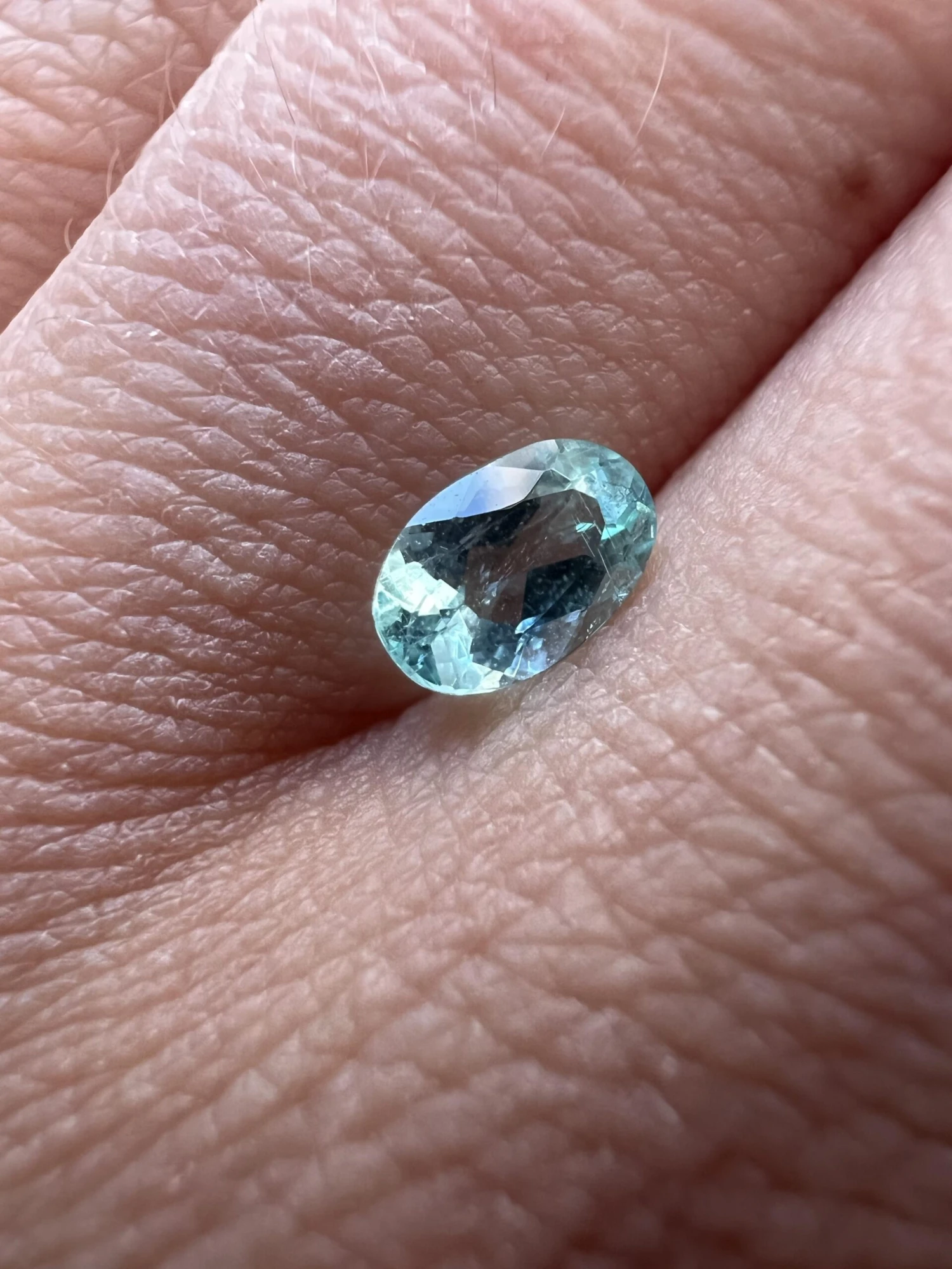 GIA Certified 0.46 Carat Natural Paraiba Tourmaline Loose Stone Oval Shape 7 GIA Certified 0.46 Carat Natural Paraiba Tourmaline Loose Stone Oval Shape – Image 5