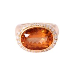 Unknown WEMPE Ring With Fine Imperial Topaz 7 Unknown WEMPE Ring With Fine Imperial Topaz -Mode Bijouterie Magasin 1078901 1 master