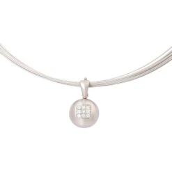 Unknown Jewelry Set Necklace And Pair Of Clip Earrings With Diamonds 9 Unknown Jewelry Set Necklace And Pair Of Clip Earrings With Diamonds -Mode Bijouterie Magasin 1078960 2 master