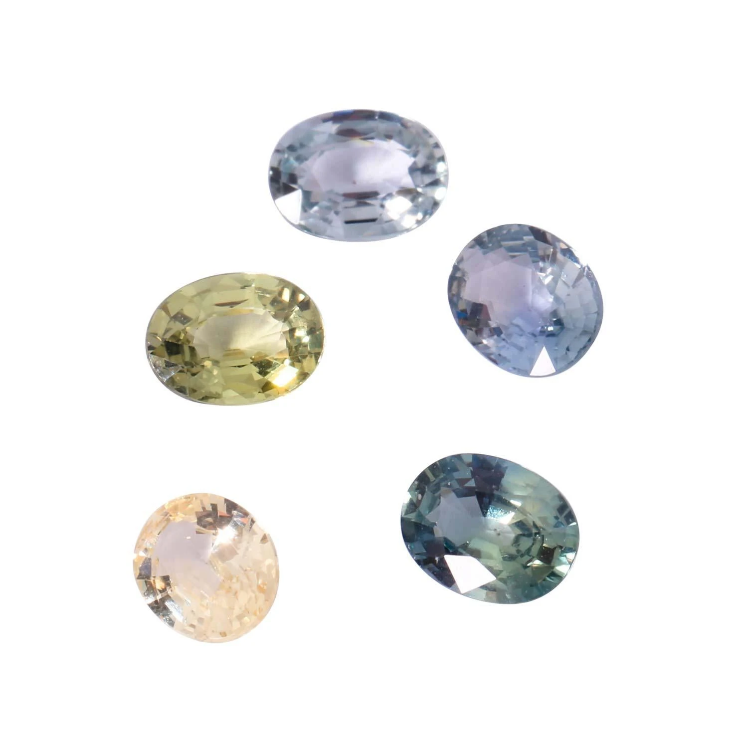 Unknown Necklace With 28 Natural Colored Sapphires 6 Unknown Necklace With 28 Natural Colored Sapphires – Image 4