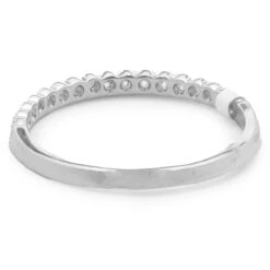 Unknown 14 Karat White Gold Diamond Band 8 Unknown 14 Karat White Gold Diamond Band -Mode Bijouterie Magasin 110 848 3 master