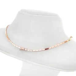 2.30 Carat Round Brilliant Pink Diamond Necklace 14k Rose Gold 17 2.30 Carat Round Brilliant Pink Diamond Necklace 14k Rose Gold -Mode Bijouterie Magasin 11244 12 master