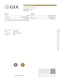 Unknown GIA Certified 2.08 Carat Natural Alexandrite Ring -Mode Bijouterie Magasin 12807 1 master