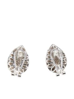 Unknown Unbranded Women's 14ct White Gold Diamond Pear Shaped Earrings -Mode Bijouterie Magasin 12937 6 72933 master