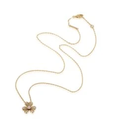 Van Cleef & Arpels Frivole Diamond Pendant In 18k Yellow Gold 0.21 Ctw 7 Van Cleef & Arpels Frivole Diamond Pendant In 18k Yellow Gold 0.21 Ctw -Mode Bijouterie Magasin 129664 pv master
