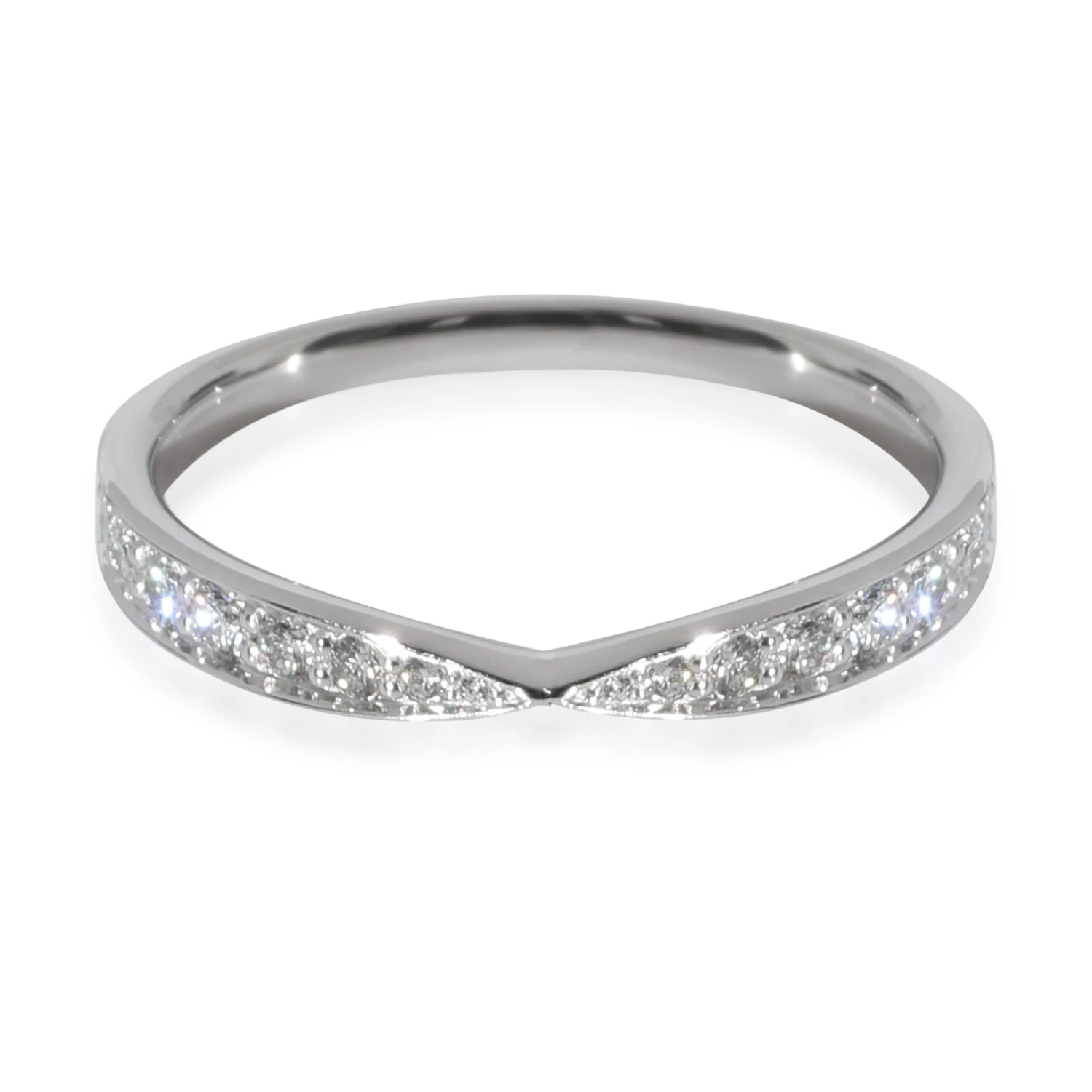 Tiffany & Co. Harmony Diamond Band In Platinum 0.23 CTW 4 Tiffany & Co. Harmony Diamond Band In Platinum 0.23 CTW – Image 2