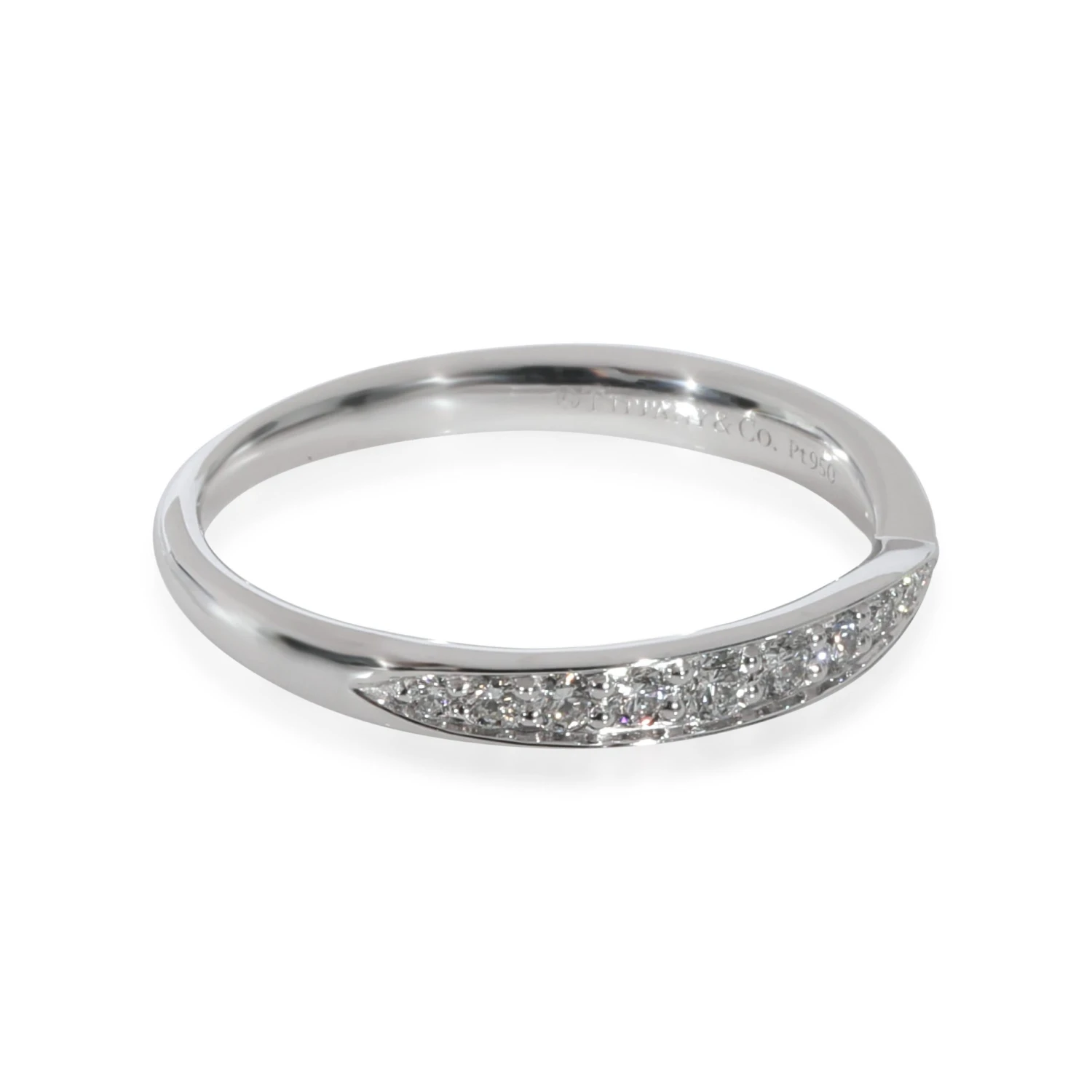 Tiffany & Co. Harmony Diamond Band In Platinum 0.23 CTW 5 Tiffany & Co. Harmony Diamond Band In Platinum 0.23 CTW – Image 3