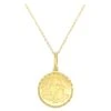 Unknown 14k Yellow Gold Zodiac Pendant Necklace, Gemini 1 Unknown 14k Yellow Gold Zodiac Pendant Necklace, Gemini -Mode Bijouterie Magasin 13070132 datamatics