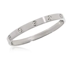 Cartier Love Bracelet In 18k White Gold 9 Cartier Love Bracelet In 18k White Gold -Mode Bijouterie Magasin 130899 av master