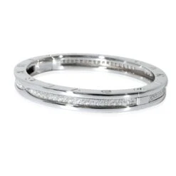 Bvlgari B.Zero 1 Bracelet In 18k White Gold 1.23 CTW -Mode Bijouterie Magasin 130965 sv master