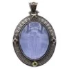 Unknown Light Purple Italian Murano Glass Pendant Cameo Of Crucified Cross -Mode Bijouterie Magasin 13143412 datamatics
