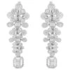 5.65 Carat Diamond 14 Karat White Gold Earrings -Mode Bijouterie Magasin 14581642 datamatics