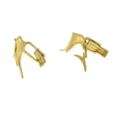 Unknown Flying Swordfish Yellow Gold Cufflinks -Mode Bijouterie Magasin 14649 3 e1516673314549 master
