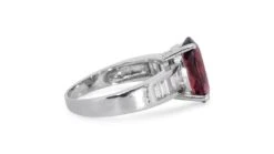 Marvelous 18k White Gold Ring W/ 4.3 Ct Tourmaline And Natural Diamonds IGI Cert 14 Marvelous 18k White Gold Ring W/ 4.3 Ct Tourmaline And Natural Diamonds IGI Cert -Mode Bijouterie Magasin 147cbc43 844f 47bd bd72 bb32f64df6be master