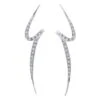 Unknown Diamonds, 18 Karat White Gold Modern Earrings 1 Unknown Diamonds, 18 Karat White Gold Modern Earrings -Mode Bijouterie Magasin 15229202 datamatics