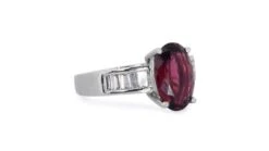 Marvelous 18k White Gold Ring W/ 4.3 Ct Tourmaline And Natural Diamonds IGI Cert 15 Marvelous 18k White Gold Ring W/ 4.3 Ct Tourmaline And Natural Diamonds IGI Cert -Mode Bijouterie Magasin 155ea565 d4d6 4cb2 92ec 9294fc8377b0 master