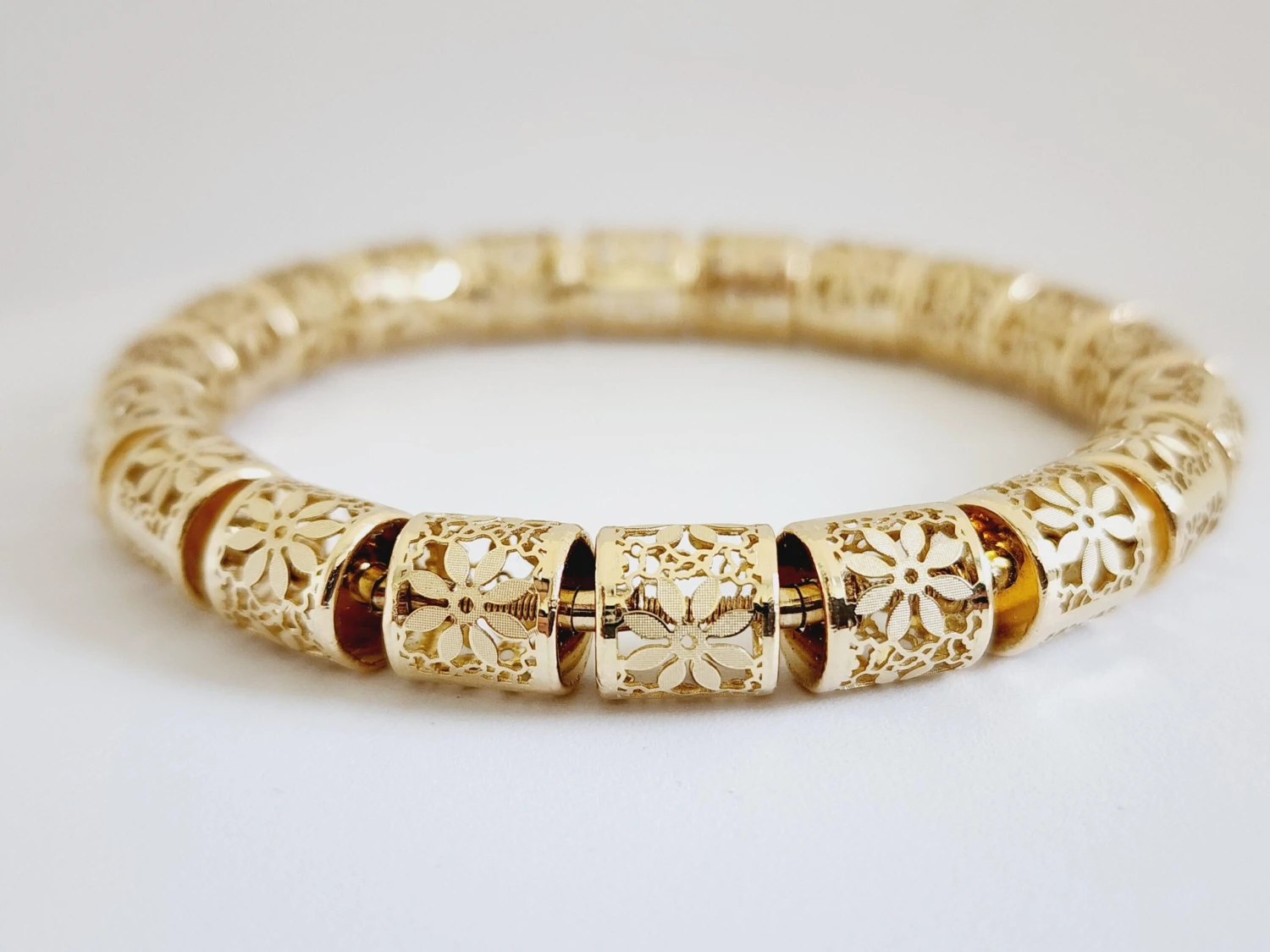 Flexible Bracelet Yellow Gold 14 Karat 7 Flexible Bracelet Yellow Gold 14 Karat – Image 5