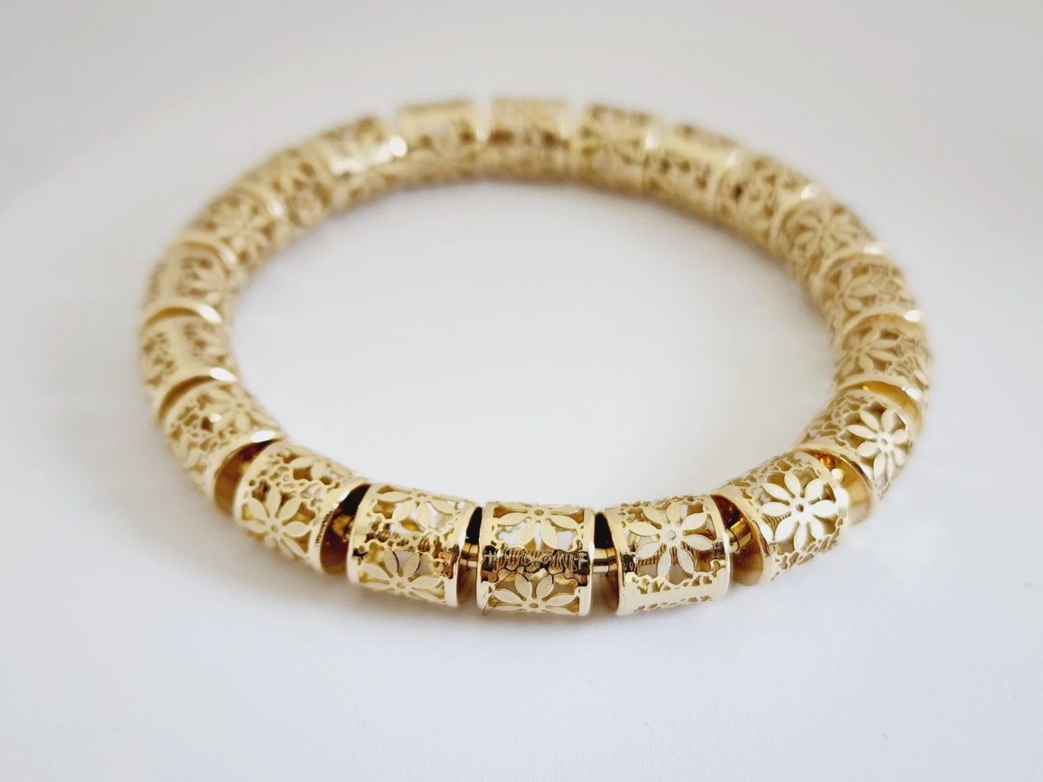 Flexible Bracelet Yellow Gold 14 Karat 4 Flexible Bracelet Yellow Gold 14 Karat – Image 2