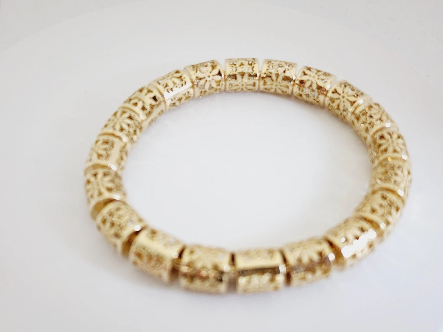 Flexible Bracelet Yellow Gold 14 Karat 5 Flexible Bracelet Yellow Gold 14 Karat – Image 3