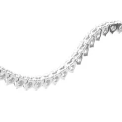 Unknown 18 Karat White Gold Diamond Tennis Necklace -Mode Bijouterie Magasin 165 1921 4 master