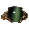 Nephrite Jade Gold Ring Green Cats Eye Effect Chatoyancy Engagement Ring 2 Nephrite Jade Gold Ring Green Cats Eye Effect Chatoyancy Engagement Ring -Mode Bijouterie Magasin 16689882 datamatics