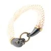 Cartier, 18K Gold Panthere Pearl And Silverium Bracelet