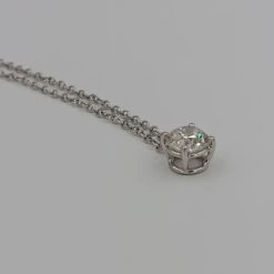 0.70 Carat VS G Color Stud Pendant White Gold Necklace -Mode Bijouterie Magasin 1684835125946 master
