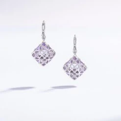 Chopard Imperiale Amethyst Diamond White Gold Earrings -Mode Bijouterie Magasin 17112020 Iskenderian 17 11 2020 131 master