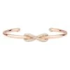 Tiffany & Co. Tiffany Infinity Cuff, 0.39ctw Round Diamond 'D-F, VS-VVS' In 18kt Rose Gold -Mode Bijouterie Magasin 17736442 datamatics