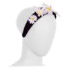 Dolce & Gabbana - Lace Headband With Camomile Black
