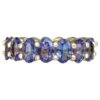 No Reserve, 6.60 Carat Natural Tanzanite Eternity Band 14 Karat Yellow Gold Ring 1 No Reserve, 6.60 Carat Natural Tanzanite Eternity Band 14 Karat Yellow Gold Ring -Mode Bijouterie Magasin 19087952 datamatics
