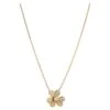 Van Cleef & Arpels Frivole Diamond Pendant In 18k Yellow Gold 0.21 Ctw