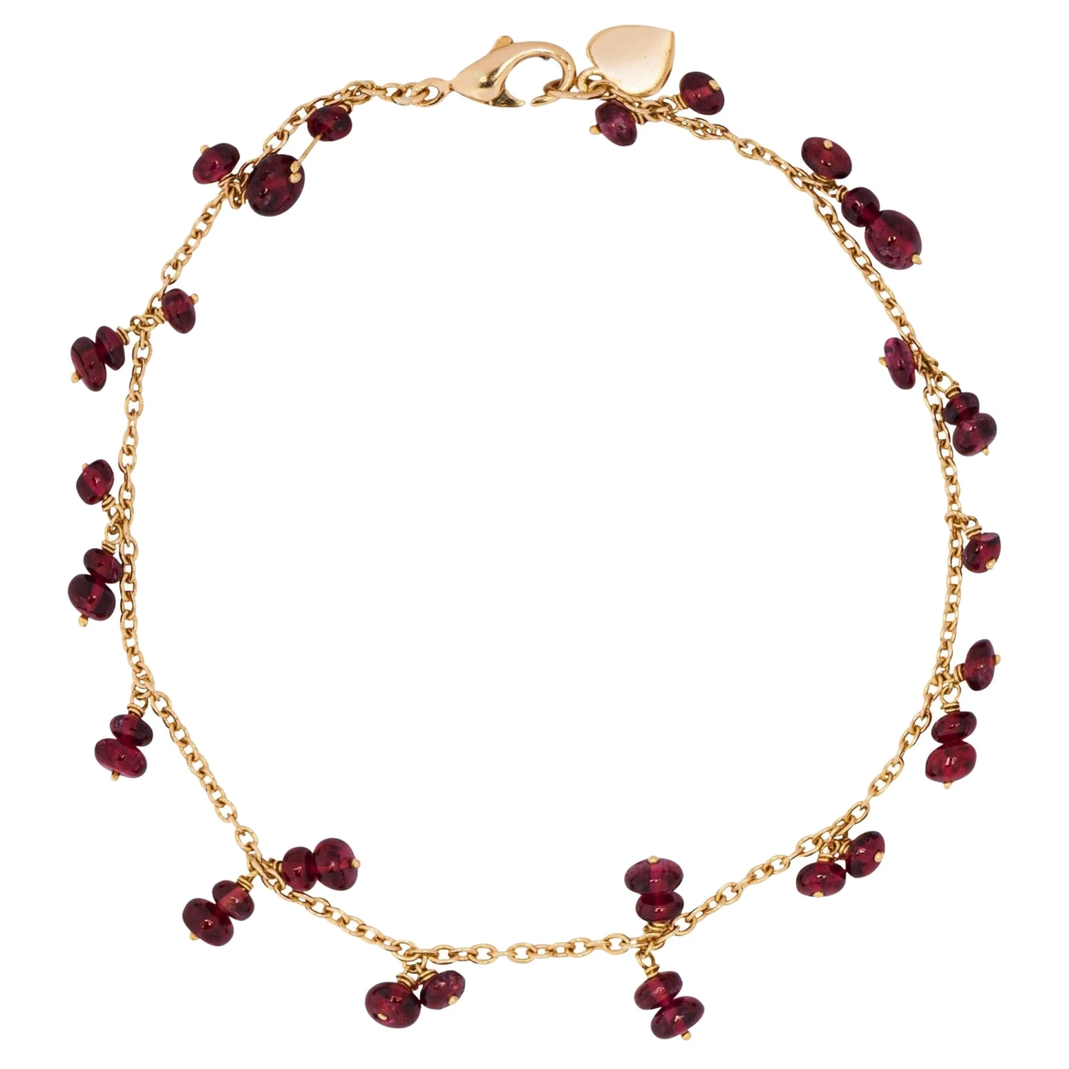 Alex Jona Burmese Spinel 18 Karat Rose Gold Bracelet 3 Alex Jona Burmese Spinel 18 Karat Rose Gold Bracelet