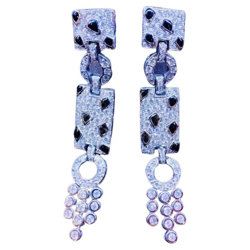 Gorgeous Carat 3, 45 Of Diamonds On Earrings In Gold 3 Gorgeous Carat 3, 45 Of Diamonds On Earrings In Gold