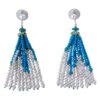 Marina J. Turquoise, Pearl & Solid 14k Yellow Gold Tassel Earrings -Mode Bijouterie Magasin 19438072 datamatics