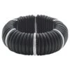 Ebony, Diamond And Platinum Cuff Bracelet -Mode Bijouterie Magasin 19483192 datamatics