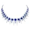Amazing 43.08 Carats Of Royal Blue Ceylon Sapphires And Diamonds On Necklace 1 Amazing 43.08 Carats Of Royal Blue Ceylon Sapphires And Diamonds On Necklace -Mode Bijouterie Magasin 19492872 datamatics