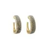 Le Vian Earrings Featuring Vanilla And Chocolate Diamonds Set In 14k Honey Gold -Mode Bijouterie Magasin 19492922 datamatics