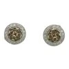 Le Vian Chocolatier Earrings In Chocolate And Vanilla Diamonds Set In 14k Gold