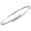 LB Exclusive 18k White Gold 0.91 Carat Diamond Bracelet -Mode Bijouterie Magasin 19502312 datamatics