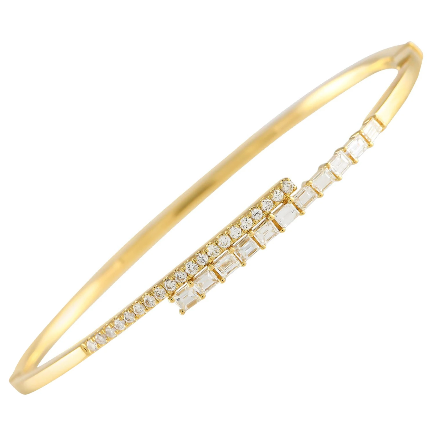 LB Exclusive 18Karat Yellow Gold 0.91Carat Diamond Bracelet 3 LB Exclusive 18Karat Yellow Gold 0.91Carat Diamond Bracelet
