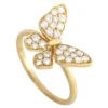 LB Exclusive 18k Yellow Gold 0.46 Carat Diamond Butterfly Ring 1 LB Exclusive 18k Yellow Gold 0.46 Carat Diamond Butterfly Ring -Mode Bijouterie Magasin 19531032 datamatics
