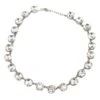 Balenciaga Women's Silver-Tone Crystal Collar Necklace