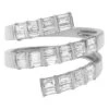 1.15 Carat The Spiral Baguette Diamond Ring 18k White Gold 1 1.15 Carat The Spiral Baguette Diamond Ring 18k White Gold -Mode Bijouterie Magasin 19562982 datamatics