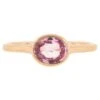 NEW 14k Rose Gold 1.29ctw GIA Oval Orangy Pink Sapphire Bezel Solitaire Ring 2 NEW 14k Rose Gold 1.29ctw GIA Oval Orangy Pink Sapphire Bezel Solitaire Ring -Mode Bijouterie Magasin 19596072 datamatics